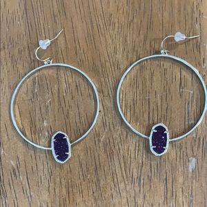 Kendra Scott Elora Gold Hoops